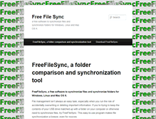 Tablet Screenshot of freefilesync.com